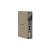 QNAP QBoat-300 Ultra-kompakts bez ventilatora NAS serveris ar diviem M.2 NVMe/SATA slotiem, Intel Celeron J3455 četrkodolu, 4GB RAM, diviem Gigabit Ethernet, HDMI, 2x USB 3.0