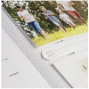Hama Heart Waves fotoalbums, 10x15 cm, 200 fotogrāfijām, cietie vāki, balts