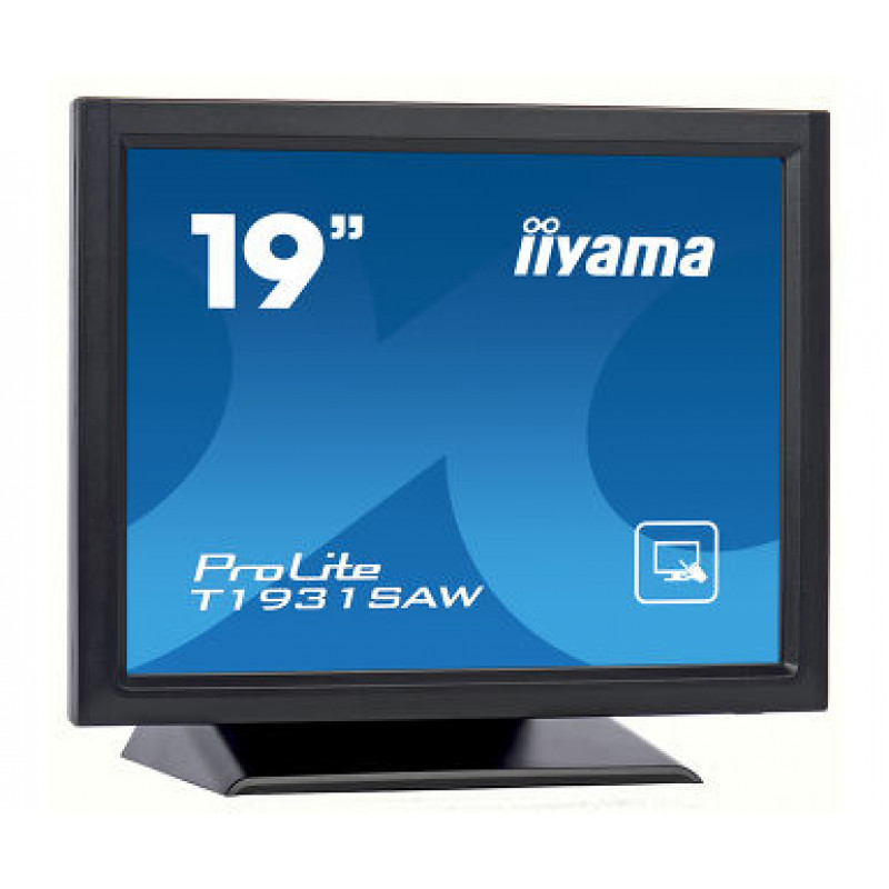 Iiyama ProLite T1931SAW-B5 19 inch SXGA 5:4 TN LED skārienjūtīgais monitors (melns)