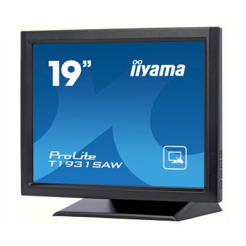 Iiyama ProLite T1931SAW-B5 19 inch SXGA 5:4 TN LED skārienjūtīgais monitors (melns)