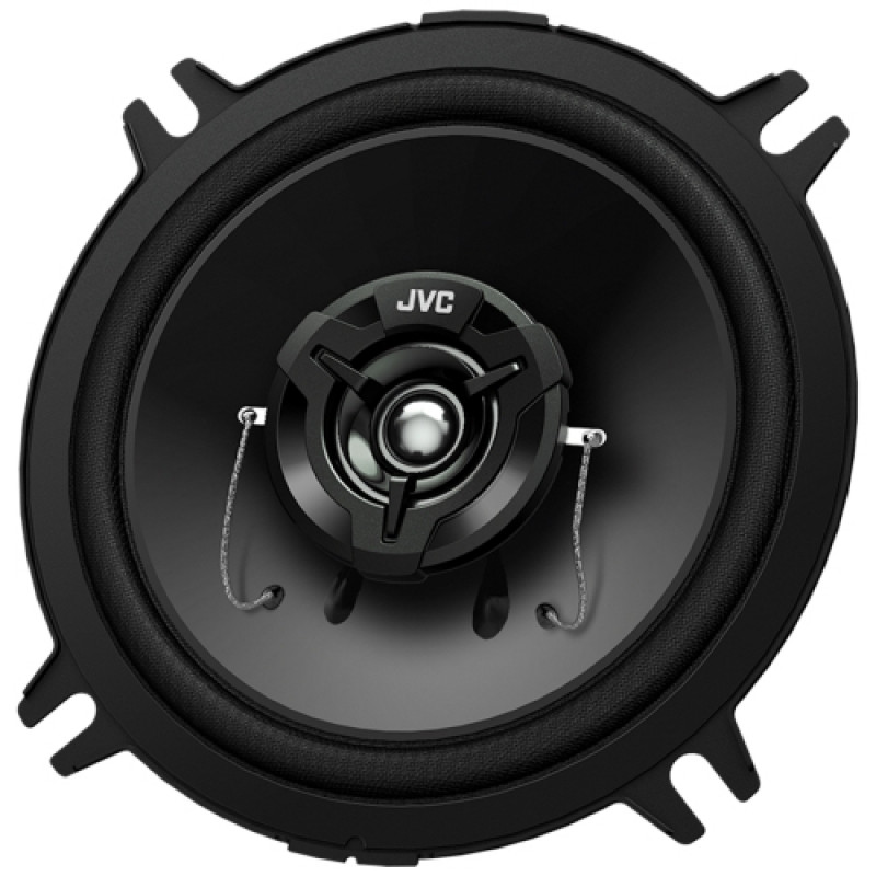 JVC CS-DR522 13 cm 2-virzienu koaksiālie skaļruņi automašīnai - 260W maksimālā jauda, vizlas konusa zemfrekvenču skaļrunis, līdzsvarota kupola tweeter (pāris)
