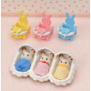 Sylvanian Families Triplets Starter Set - Bērnu kopšanas aksesuāru rotaļu komplekts