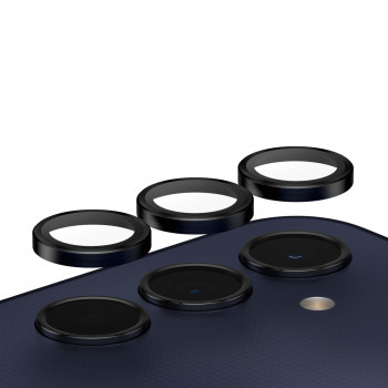 PanzerGlass Hoops Kameras objektīva aizsargs Samsung Galaxy A25 5G - Melns