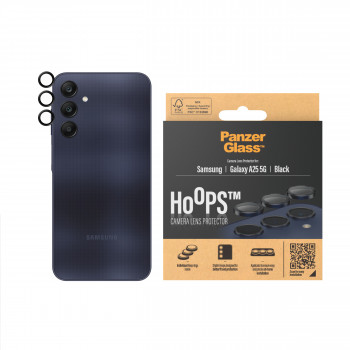 PanzerGlass Hoops Kameras objektīva aizsargs Samsung Galaxy A25 5G - Melns