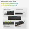 KLEVV CRAS V RGB 32GB (2x16GB) DDR5 6000MHz CL30 atmiņas komplekts