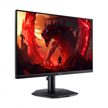 Acer Nitro KG240YP0BI 23,8 collu Full HD IPS spēļu monitors - 165Hz, 0,5ms, AMD FreeSync Premium, HDR10, 2x HDMI, DisplayPort, skaļruņi, slīpums