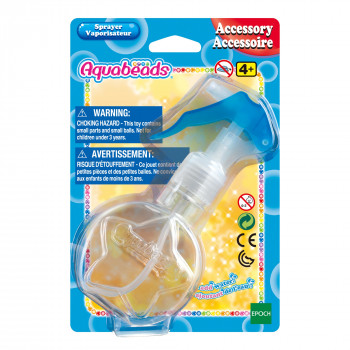EPOCH Aquabeads smidzināšanas pudele - radošs ūdens aplikators pērlīšu veidošanai, izturīga plastmasa, 4+ gadi