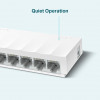 TP-Link TL-LS1008 8 portu 10/100Mbps galddatora tīkla slēdzis