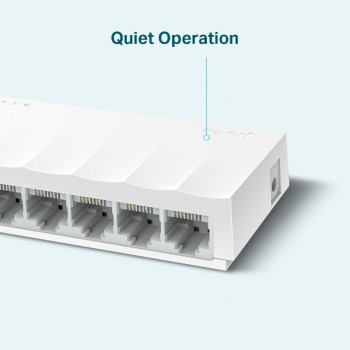 TP-Link TL-LS1008 8 portu 10/100Mbps galddatora tīkla slēdzis