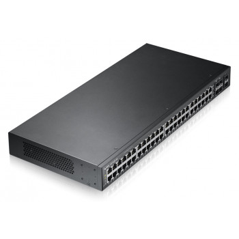 ZyXEL GS1920-48 48 portu Gigabit viedais pārvaldāmais slēdzis ar 4 SFP augšupsaitēm un PoE+ (375W)