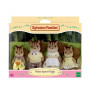 Epoch Sylvanian Families Valriekstu vāveru ģimenes figūru komplekts