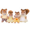 Epoch Sylvanian Families Valriekstu vāveru ģimenes figūru komplekts