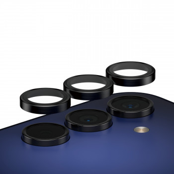 PanzerGlass Hoops Kameras objektīva aizsargs Samsung Galaxy A15 / A15 5G - Melns