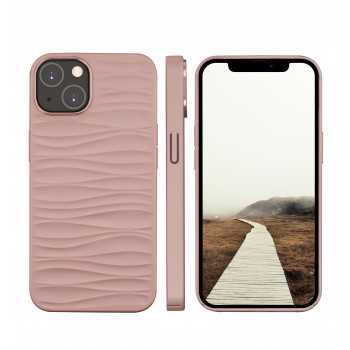 dbramante1928 Dune ādas maciņš iPhone 14 - rozā