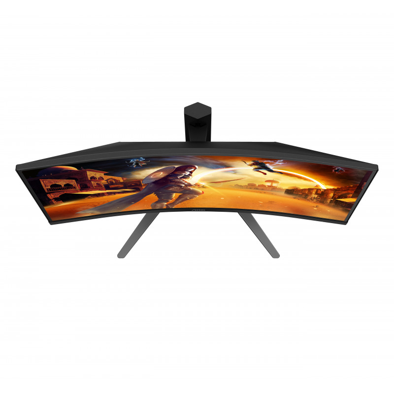 AOC CQ27G4Z2 27 inch QHD izliekts spēļu monitors - 240Hz Fast VA, 0.5ms MPRT, FreeSync Premium, regulējams augstums