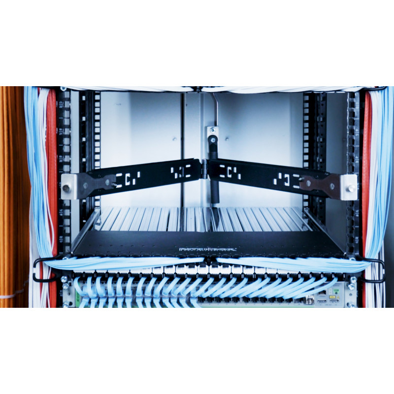 PATCHBOX Setup.exe Rack montāžas instruments 19 collu iekārtām, melns