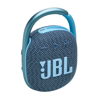 JBL Clip 4 Eco pārnēsājamais Bluetooth skaļrunis zilā krāsā