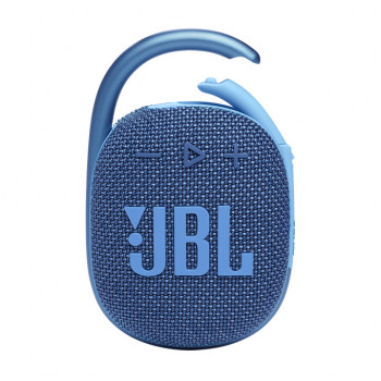 JBL Clip 4 Eco pārnēsājamais Bluetooth skaļrunis zilā krāsā