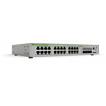 Allied Telesis CentreCOM AT-GS970M/28 pārvaldīts L3 Gigabit Ethernet slēdzis - 24x 10/100/1000 + 4x SFP