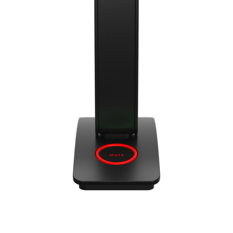 Neat MIC-1010-01 USB kondensatora mikrofons ar kardioīdu rakstu, austiņu monitoringa iespēju, izslēgšanas funkciju un galda statīvu