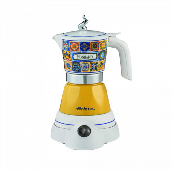 Ariete Moka Positano elektriskā moka kafijas kanniņa 1358PO, melna