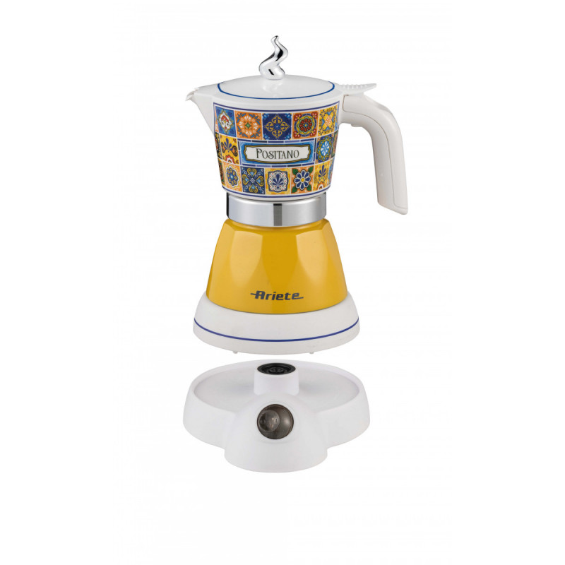 Ariete Moka Positano Elektriskā moka kanna 4 tases Melna 400W