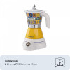 Ariete Moka Positano Elektriskā moka kanna 4 tases Melna 400W