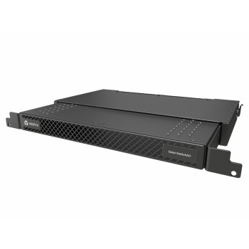 Vertiv Geist SwitchAir SA1-01002L pasīvā plaukta gaisa plūsmas sistēma, aizmugurējā gaisa ieplūde, 1U, melna