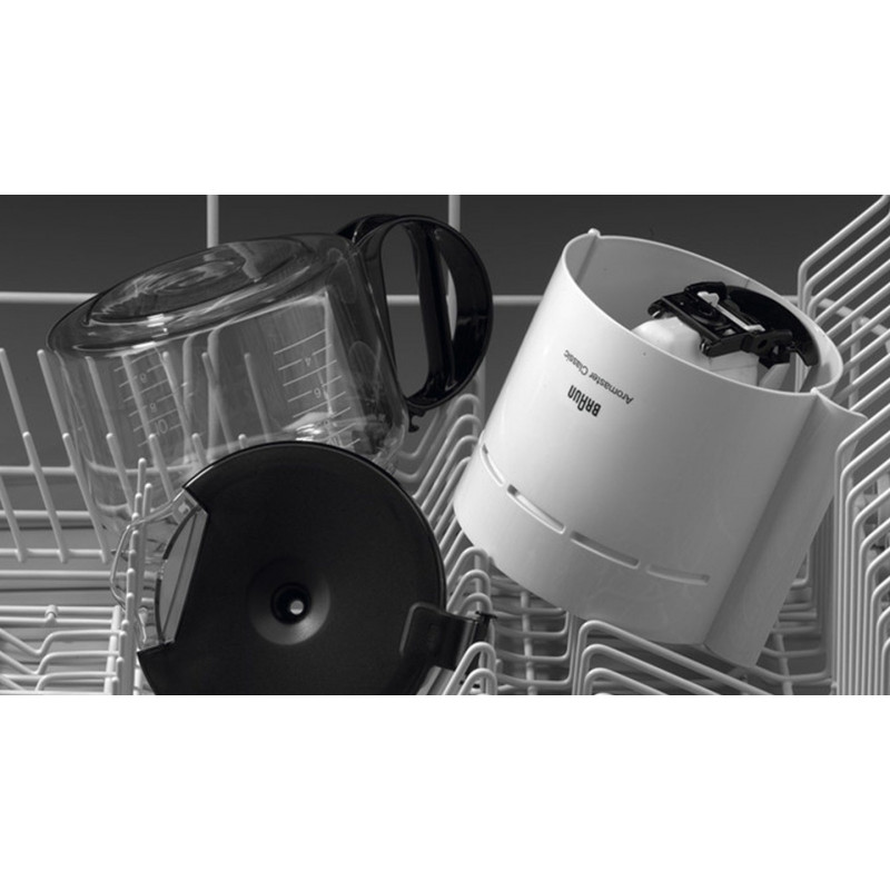 Braun KF 47/1 WH filtrējošā kafijas automāta, 1000 W, balta