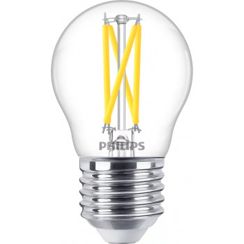 Philips LED Classic WarmGlow P45 caurspīdīga regulējama E27 2.3W 250lm 2200-2700K