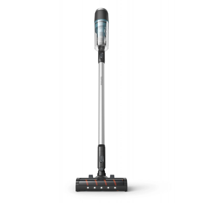 Philips Aqua 3000 Series XC3131/01 bezvadu kāta putekļsūcējs ar slapjo un sauso tīrīšanu, 21.6 V, 50 min darbības laiks, 0.3 L putekļu tvertne, LED Aqua sprausla, rokas režīms, balts