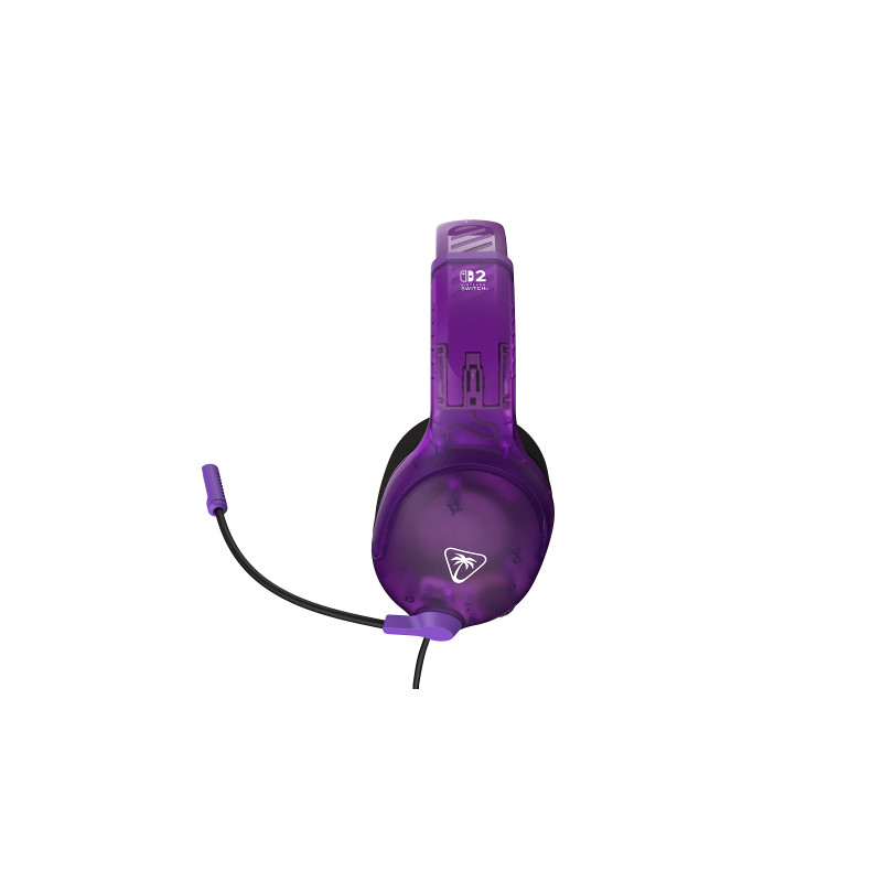 Turtle Beach TBS-8003-45 bezvadu spēļu austiņas ar 50mm Nanoclear draiveriem, 48 stundu akumulatoru, Flip-to-Mute mikrofonu, melna