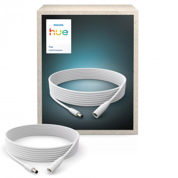 Philips Hue Flux barošanas avota pagarinātājkabelis EU/UK/ANZ, 2,5 m, melns