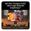LG UltraGear Evo AI 32GX870B-B 31,5 collu Tandem OLED spēļu monitors, 4K 240Hz / FHD 480Hz, HDR500, USB-C 90W