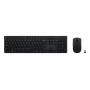 Lenovo Professional bezvadu tastatūras un peles komplekts - dāņu izkārtojums, 1600 DPI, 2,4 GHz, melns