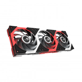 ASUS ROG Eurux GR120 ARGB 120mm korpusa ventilators 3-in-1 komplekts melns
