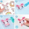 EPOCH Aquabeads Craft Studio iesācēju komplekts – vairāk nekā 800 ar ūdeni aktivizējamu pērlīšu 12 krāsās, atkārtoti lietojams izkārtojuma paplāte, pērlīšu pildspalva un smidzinātājs, bez karstuma vai līmes, radošs pērlīšu mākslas komplekts bērniem no 4 g