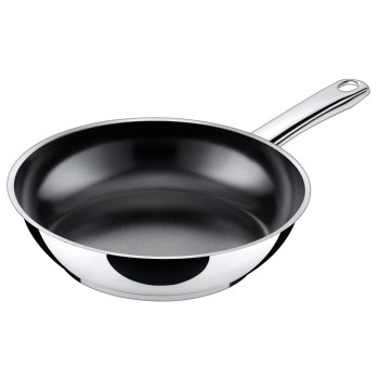 SILIT Talis pannu komplekts ar lāpstiņu, 20 un 24 cm, nerūsējošais tērauds/melns