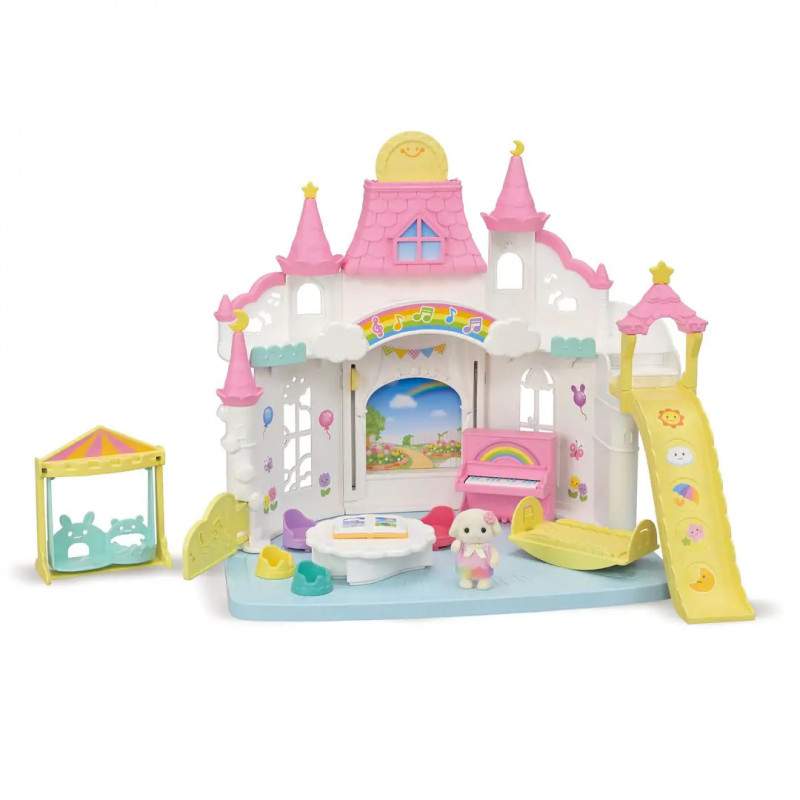 Sylvanian Families piedzīvojumu bērnudārza Saules pils rotaļu komplekts