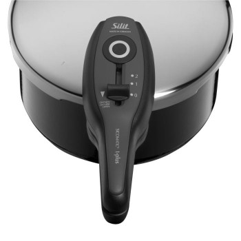 SILIT Silargan Sicomatic t-Plus spiediena katlu komplekts 4.5L + 3.0L, 22cm, melns