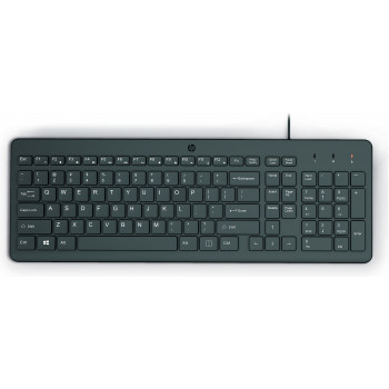 HP 150 vadu tastatūra grieķu (GRK) melna 664R5AA#AB7
