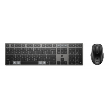 HP 720 daudzierīču uzlādējams bezvadu tastatūras un peles komplekts 9T5A9AA#ABF
