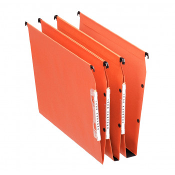 LEITZ Esselte 21630 sviras arhivēšanas mape A4 80 mm oranža