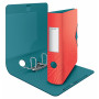 LEITZ Active Urban Chic Lever Arch File A4 82 mm gaiši sarkans poli foam Duo-Optik noapaļots mugurkauls (1116-00-20)
