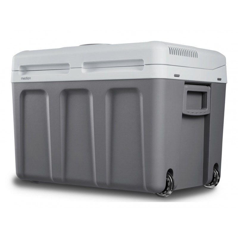 MEDION MD13102 TC45 termoelektriskā dzesēšanas kaste 40L pelēka - dzesē un silda, 12V/220-240V/5V USB 50078386