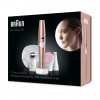 Braun FaceSpa Pro 921 3-in-1 sejas epilators, tīrīšanas birste un tonizēšanas ierīce, bronzas-balts