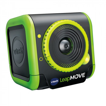 VTech LeapMOVE bērnu fitnesa trenažieris ar spēlēm un izaicinājumiem, krāsains LCD, ūdens šļakstu izturīgs, uzlādējams, zils/zaļš 80-618704
