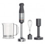 Kenwood 0W22111072 rokas blenderis, 1000 W, mainīgs ātrums, nerūsējošā tērauda kāja, balts/pelēks