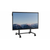 MAXHUB EST09 mobilais displeja statīvs 55 inch-86 inch ekrāniem, 120 kg slodze, VESA līdz 900x600, melns