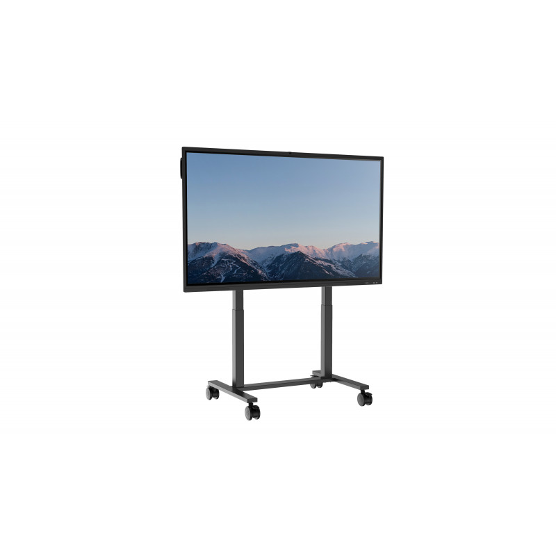 MAXHUB EST09 mobilais displeja statīvs 55 inch-86 inch ekrāniem, 120 kg slodze, VESA līdz 900x600, melns